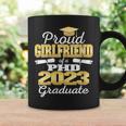 Womens Proud Girlfriend Class Of 2023 Phd Graduate Doctorate Coffee Mug Gifts ideas
