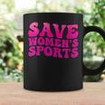 Womens Save Womens Sports Act Protectwomenssports Support Groovy Coffee Mug Gifts ideas
