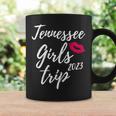 Womens Tennessee Girls Trip 2023 Bachelorette Vacation Fun Matching Coffee Mug Gifts ideas