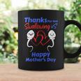 Womens Thanks For Not Swallowing Us Happy Mothers Day Fathers Day Coffee Mug Gifts ideas