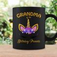 Womens Unicorn Girl Grandma Of The Birthday Princess Coffee Mug Gifts ideas