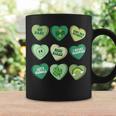 Womens Vintage Heart Candy Nicu Nurse St Patricks Day Coffee Mug Gifts ideas