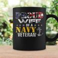 Womens Vintage Proud Wife Of A Navy For Veteran Gift Coffee Mug Gifts ideas