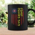 Womens Vintage Usa American Flag Proud Us Coast Guard Veteran Dad Coffee Mug Gifts ideas