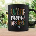 Womens Wife Mom Nurse Womens Rn Lpn Mothers Day For Nurses Coffee Mug Gifts ideas