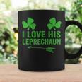 Womens Womens I Love His Leprechaun Funny Couples St Patricks Day Coffee Mug Gifts ideas