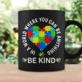 World Autism Awareness Day 2023 - Be Kind Autism Awareness Coffee Mug Gifts ideas