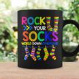 World Down Syndrome Dayrock Your Socks Awareness Coffee Mug Gifts ideas