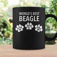 Worlds Best Beagle MomWith Paw Design Effect Coffee Mug Gifts ideas