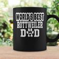 Worlds Best Rottweiler Dad Dog Lover Coffee Mug Gifts ideas