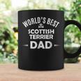 Worlds Best Scottish Terrier DadScottie Dog Coffee Mug Gifts ideas