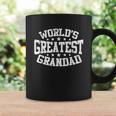 Worlds Greatest Grandad Funny Grandpa Fathers Day Coffee Mug Gifts ideas