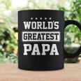 Worlds Greatest Papa Fathers Day Grandpa Coffee Mug Gifts ideas