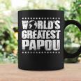 Worlds Greatest PapouBest Ever Award Gift Coffee Mug Gifts ideas