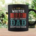 Writer Dad Fathers Day Funny Daddy Gift Coffee Mug Gifts ideas