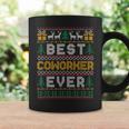 Xmas Matching Best Coworker Ever Ugly Christmas Sweater Coffee Mug Gifts ideas