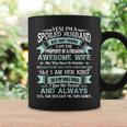 Yes Im A Spoiled Husband Of An October Wife Funny Coffee Mug Gifts ideas