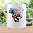 American Flag Horse 4Th Of July Patriotic Coffee Mug Gifts ideas