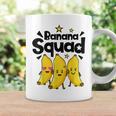 Banana Squad Funny Men Women Boys Vegan Fruit Food Lovers Coffee Mug Gifts ideas