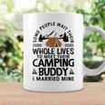 Cool Camping Buddies Gift For Men Women Funny Husband & Wife Coffee Mug Gifts ideas