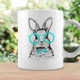 Funny Cute Bunny With Glasses Hipster Stylish Rabbit Women Coffee Mug Gifts ideas