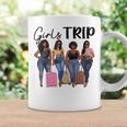 Girls Trip Airport Black Women Girls Vacation Squad Coffee Mug Gifts ideas