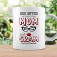 God Gifted Me Two Titles Mom And Gram And I Rock Them Both Gift For Womens Coffee Mug Gifts ideas
