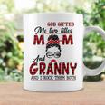 God Gifted Me Two Titles Mom And Granny And I Rock Them Both Gift For Womens Coffee Mug Gifts ideas