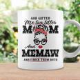 God Gifted Me Two Titles Mom And Memaw And I Rock Them Both Coffee Mug Gifts ideas