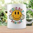 Hippie Smile Face Field Day Fun Day Groovy Field Day 2023 Coffee Mug Gifts ideas