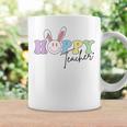 Hoppy Teacher Easter Bunny Ears With Smile Face Meme Coffee Mug Gifts ideas