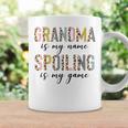 Kids For Grandma Grandma Is My Name Spoiling Is My Game Coffee Mug Gifts ideas
