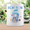 Kinder 6. Geburtstag Meerjungfrau Tassen, Geschenk für 6-jähriges Mädchen Geschenkideen