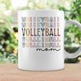 Leopard Volleyball Mom Volleyball Lover Volleyball Game Day Coffee Mug Gifts ideas