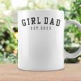 Mens Girl Dad Est 2023 Dad To Be Gifts Fathers Day New Baby Girl Coffee Mug Gifts ideas