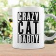 Mens Vintage Crazy Cat Daddy Funny Best Cat Dad Ever Coffee Mug Gifts ideas