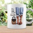 Motivational Quote Dont Let Anyone Dull Your Sparkle Coffee Mug Gifts ideas