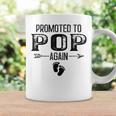 Promoted To Pop Again Vintage Fathers Day For Dad Coffee Mug Gifts ideas