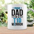 Proud T1d Diabetes Warrior Dad Type 1 Diabetes Fighter Dad Gift For Mens Coffee Mug Gifts ideas