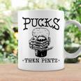 Pucks Then Pints Beer Coffee Mug Gifts ideas