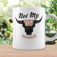 Retro Bull Skull Not My First Rodeo Western Country Cowboy Coffee Mug Gifts ideas