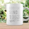 Rockin Awesome Since 1963 Legendary Rockstar 60Th Birthday Coffee Mug Gifts ideas