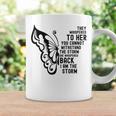 She Whispered Back I Am The Storm Butterfly Hippie Boho Girl Coffee Mug Gifts ideas
