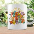 Smile Face Field Trip Squad Retro Groovy Field Day 23 Hippie Coffee Mug Gifts ideas