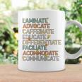 Sped Special Education Teacher Laminate Advocate Caffeinate Coffee Mug Gifts ideas
