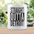 Straight Outta Detroit Great Fun Travel & Gift Idea Coffee Mug Gifts ideas