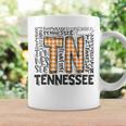 Tennessee State Flag Orange Plaid Tn Coffee Mug Gifts ideas