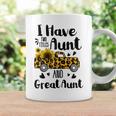 Tu I Have Two Titles Aunt And Great Aunt Sunflower Truck Gift For Womens Coffee Mug Gifts ideas