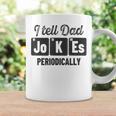 Vintage Fathers Day I Tell Dad Jokes Periodically Science Coffee Mug Gifts ideas