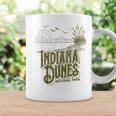 Vintage Indiana Dunes National Park Retro 80S Minimalist Coffee Mug Gifts ideas